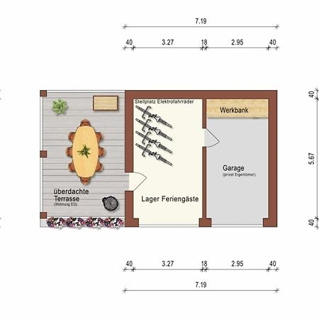Ferienwohnung Bernd Lathen Eksteriør bilde